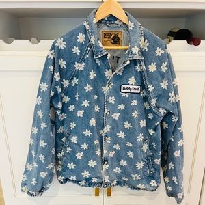 Teddy Fresh Daisy Coach Jean Jacket.
